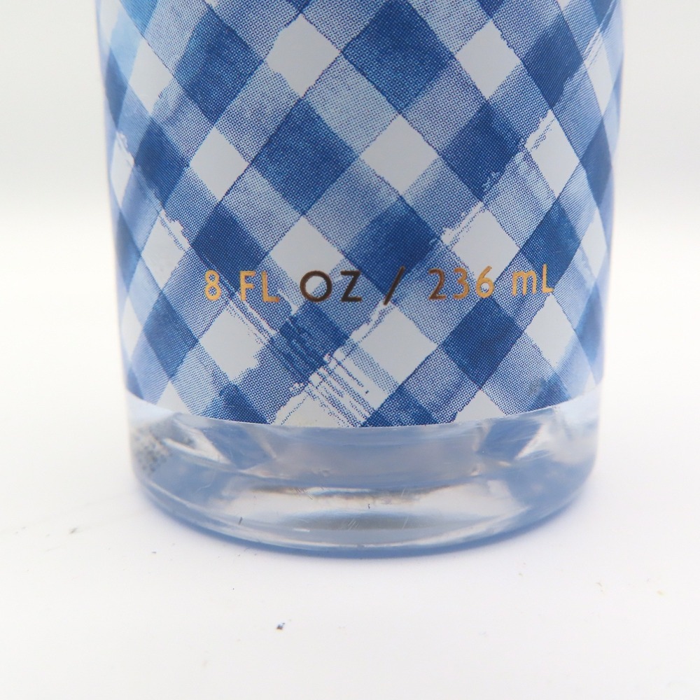 Bath & Body Works Gingham Fine Fragrance Mist 8 fl oz Blue White Spray - Picture 4 of 5
